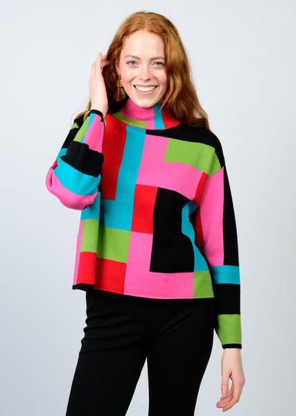 Ivy Jane Color Block Sweater