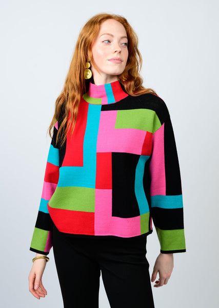 Ivy Jane Color Block Sweater