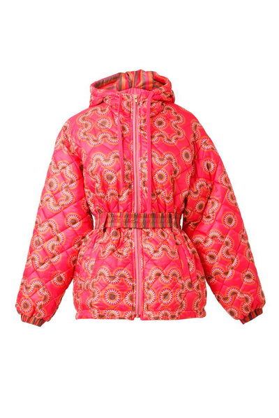Emily Lovelock Beetroot Paula Puffer Jacket