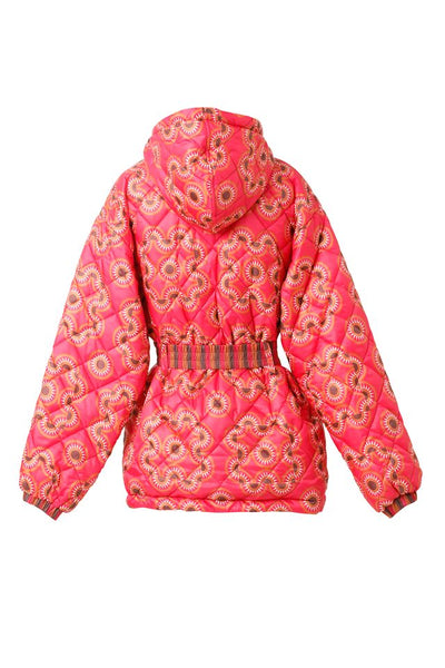 Emily Lovelock Beetroot Paula Puffer Jacket