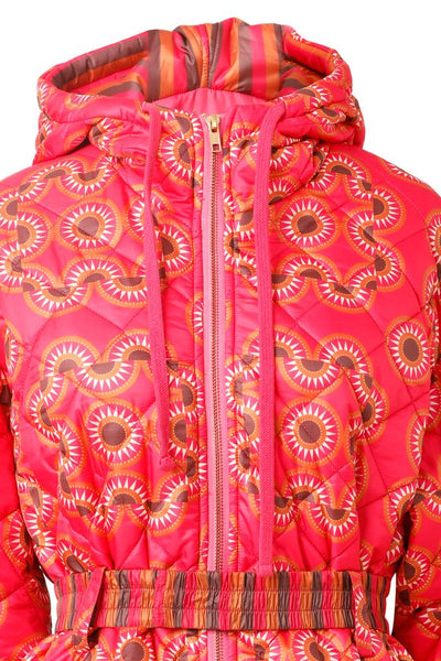Emily Lovelock Beetroot Paula Puffer Jacket