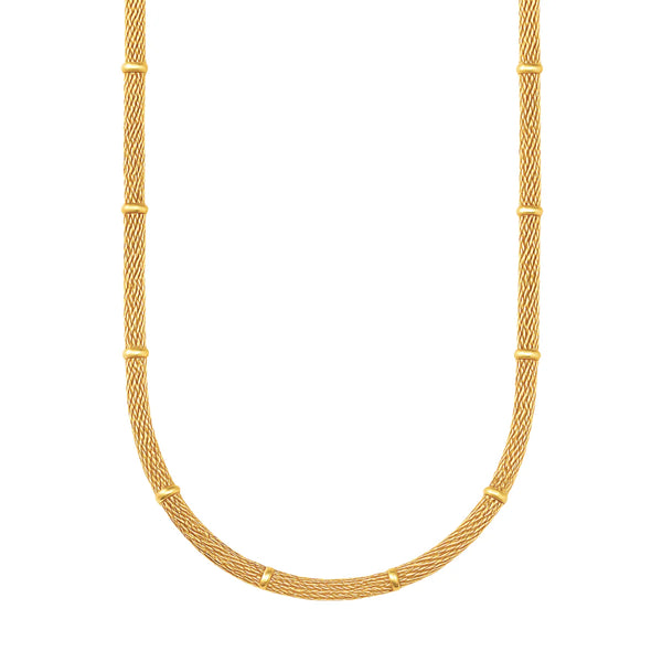 Ellie Vail Cosette Beaded Mesh Necklace