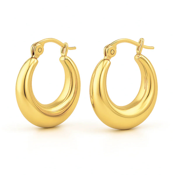 Ellie Vail Anastasia Huggie Hoop Earring