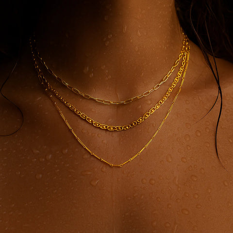 Ellie Vail Chelley Multi Chain Necklace