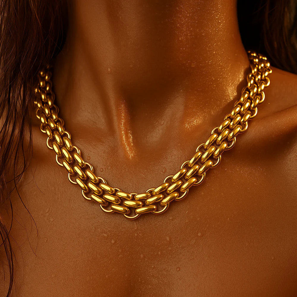 Ellie Vail Rosalinda Chunky Chain Necklace