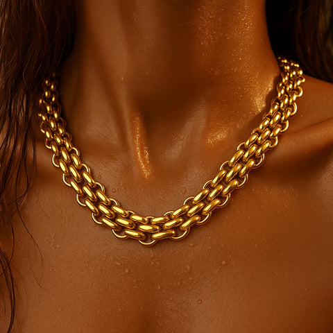 Ellie Vail Rosalinda Chunky Chain Necklace