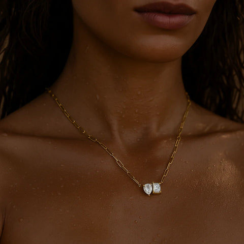 Ellie Vail Cecilia Toi Et Moi Necklace