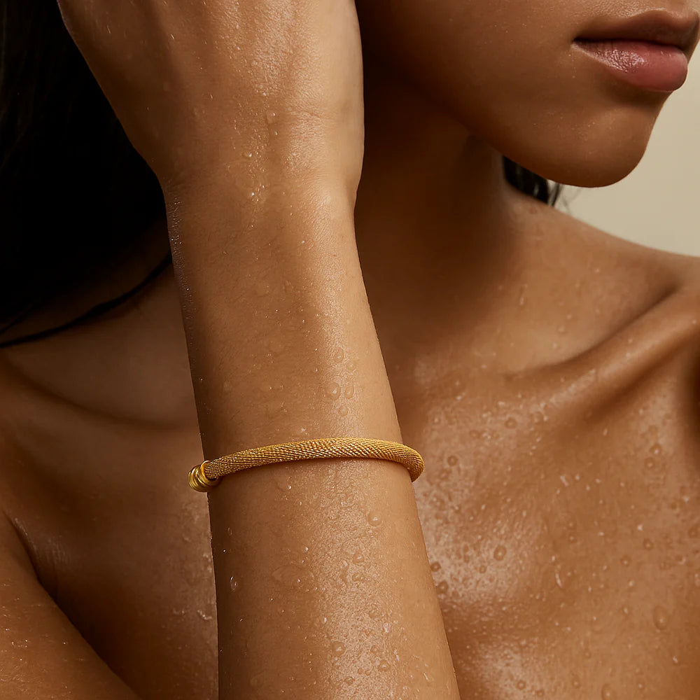 Ellie Vail Sinclair Mesh Cuff Bracelet