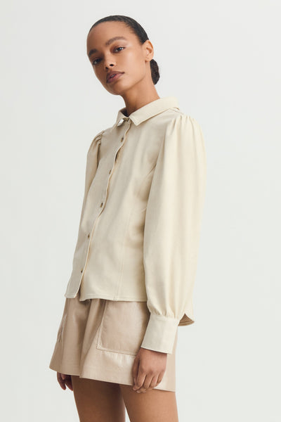 Melissa Nepton Tara Suede Shirt