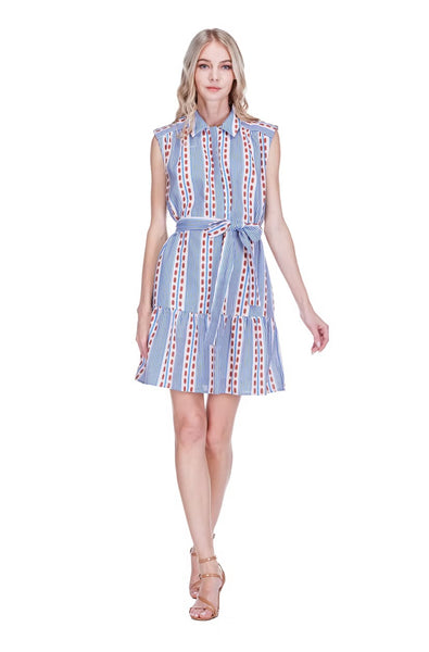 Joy Joy Front Placket Shirt Dress