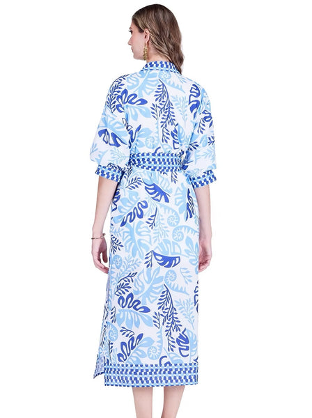 Jade Maxi Shirt Dress