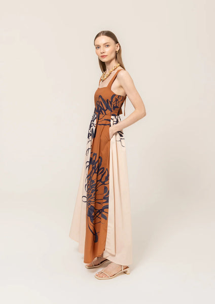 Bel Kazan Lulu Print Janie Dress