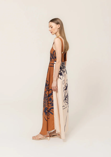 Bel Kazan Lulu Print Janie Dress