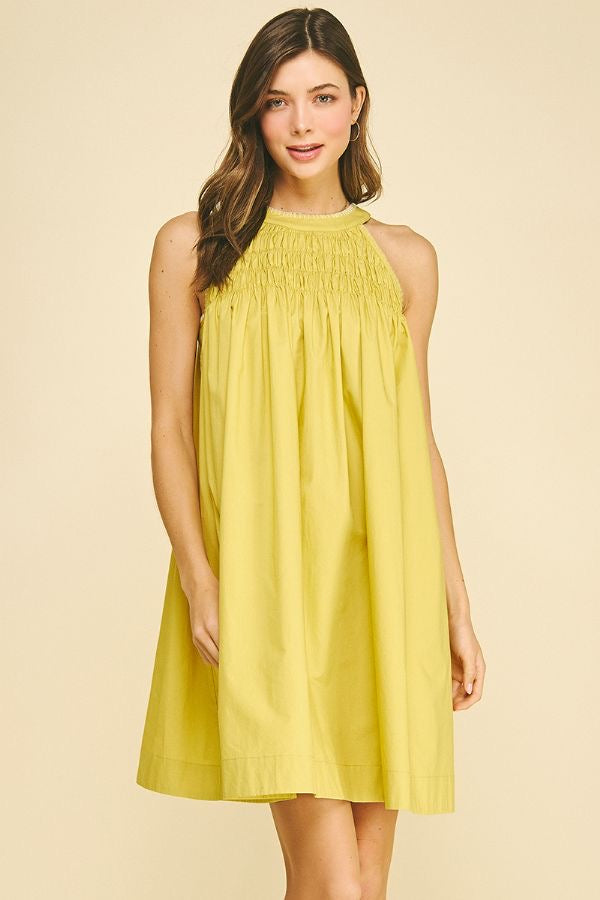 PINCH Halter Neck Swing Dress