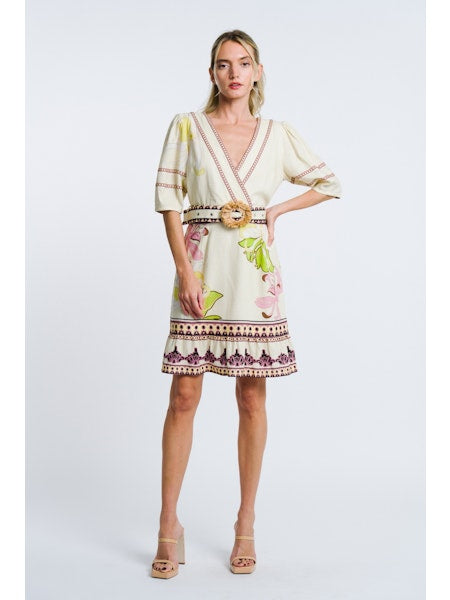 Ciebon Floral Printed Mini Dress