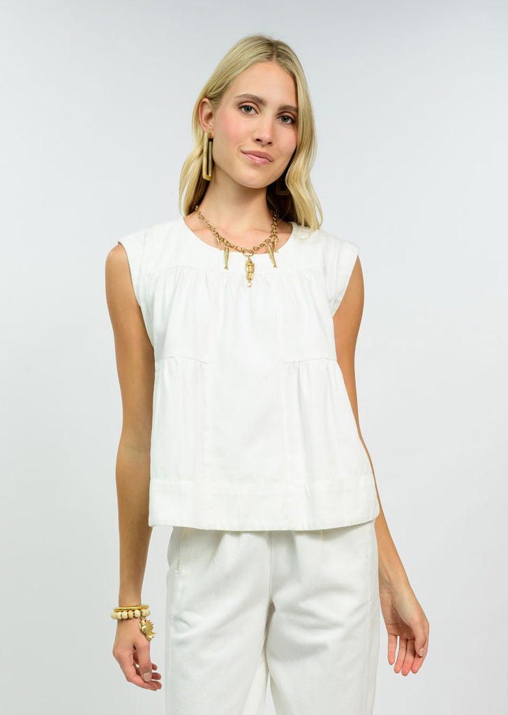 Ivy Jane Denim Swing Top