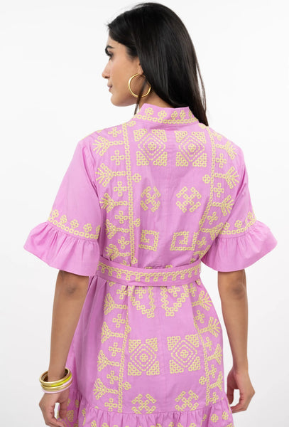 Uncle Frank Cross Stitched Dress