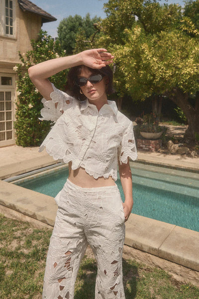 Lucy Paris Jane Eyelet Pant