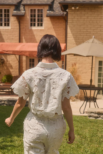 Lucy Paris Effie Eyelet Top