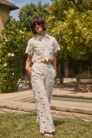 Lucy Paris Jane Eyelet Pant