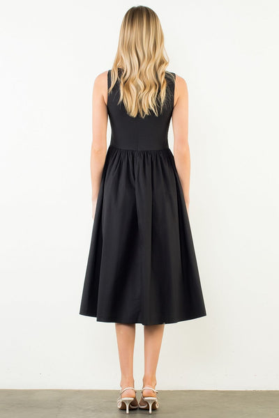 THML Sleeveless Midi Dress