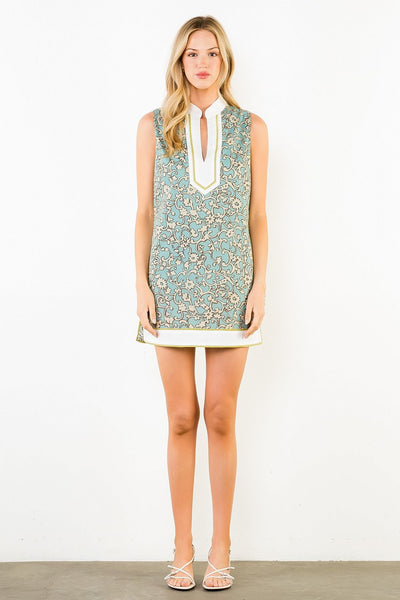 THML Sleeveless Pattern Dress