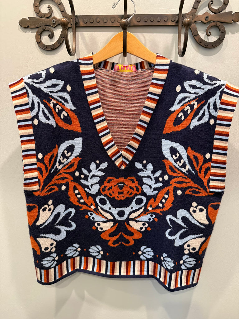 THML Floral Print Vest