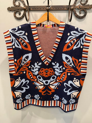 THML Floral Print Vest