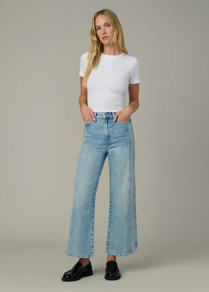 Joe’s Jeans Mia High Rise Ankle Petite with Seams in Genuine