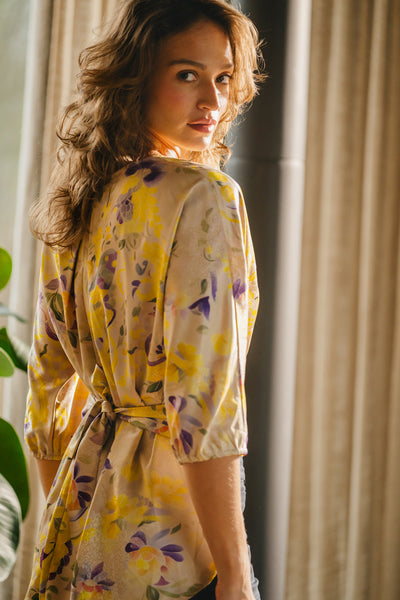 Traffic People Tease Floral Top
