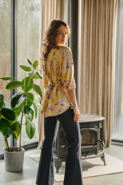 Traffic People Tease Floral Top