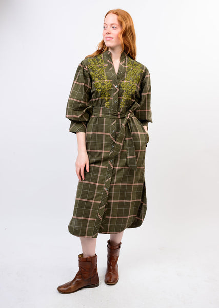 Sister Mary Triana Plaid Dress