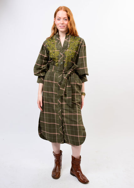 Sister Mary Triana Plaid Dress