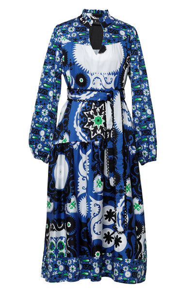 Emily Lovelock Josephine Dress [blue]