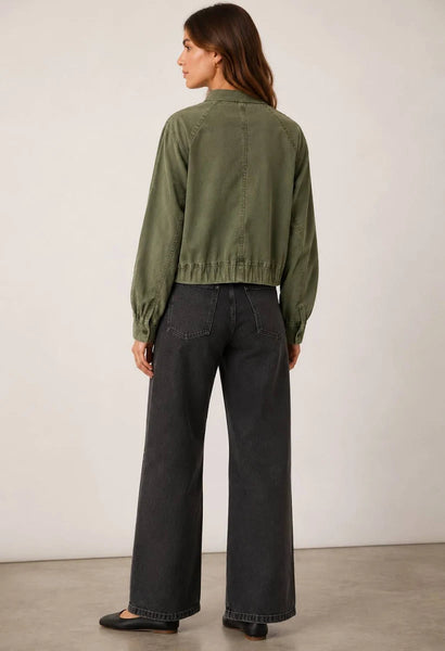 Level 99 Alex Bomber Jacket [avocado]