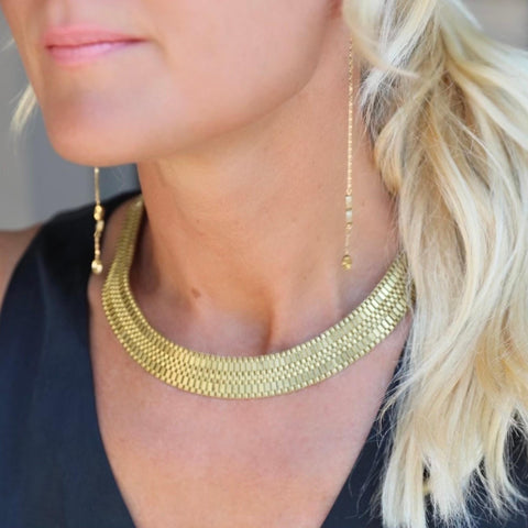 Shalla Wista Gold Rolex Necklace