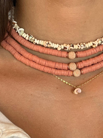 Shalla Wista Rose Gold Gogo Stardust Choker